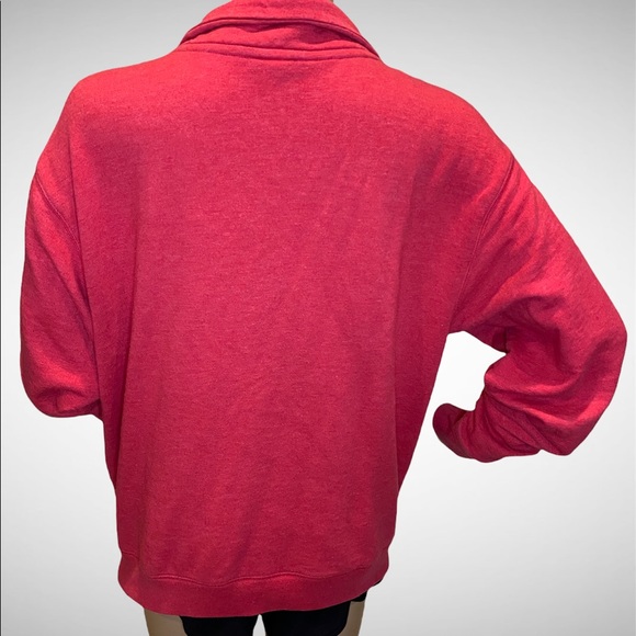 PINK Victoria's Secret Quarter Zip Sweatshirt Sweat Shirt Top Size Small VGC - Picture 4 of 5